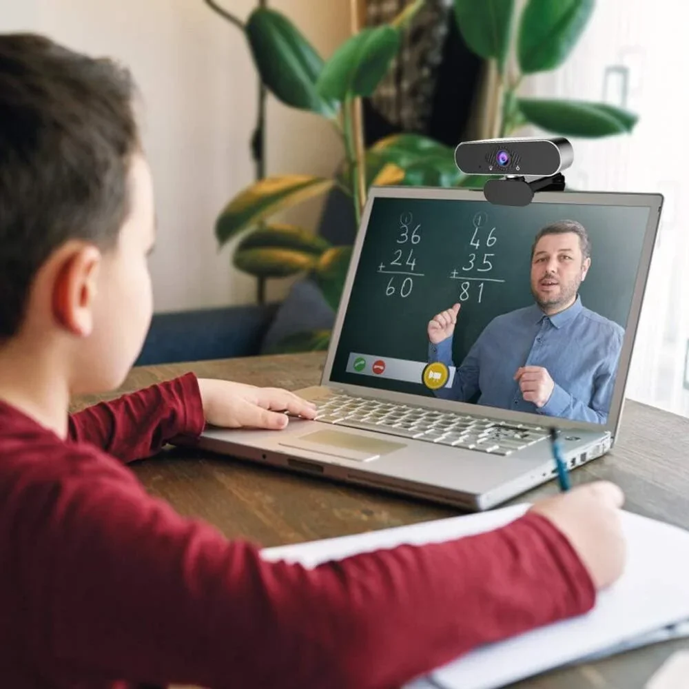 Webcam Camera HD 1080P Computer Laptop Streaming Microphone Recording New in Box